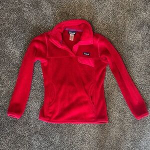Patagonia Vibrant Red Fleece Jacket